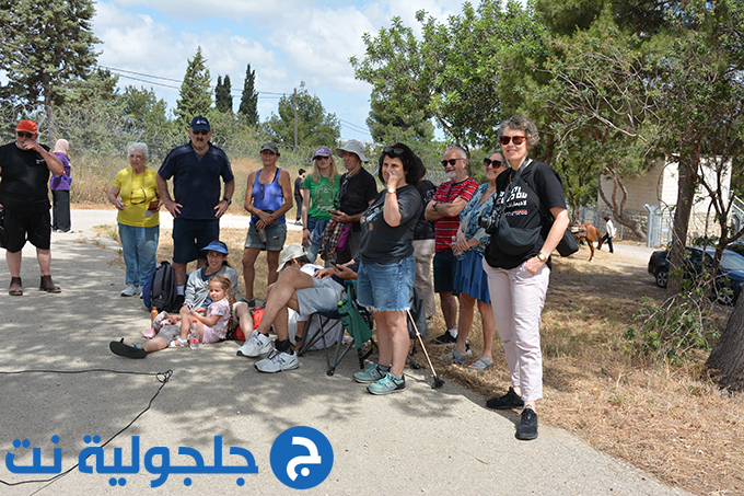 حراك نقف معا ينظم جولة في قرية خريش المهجرة 